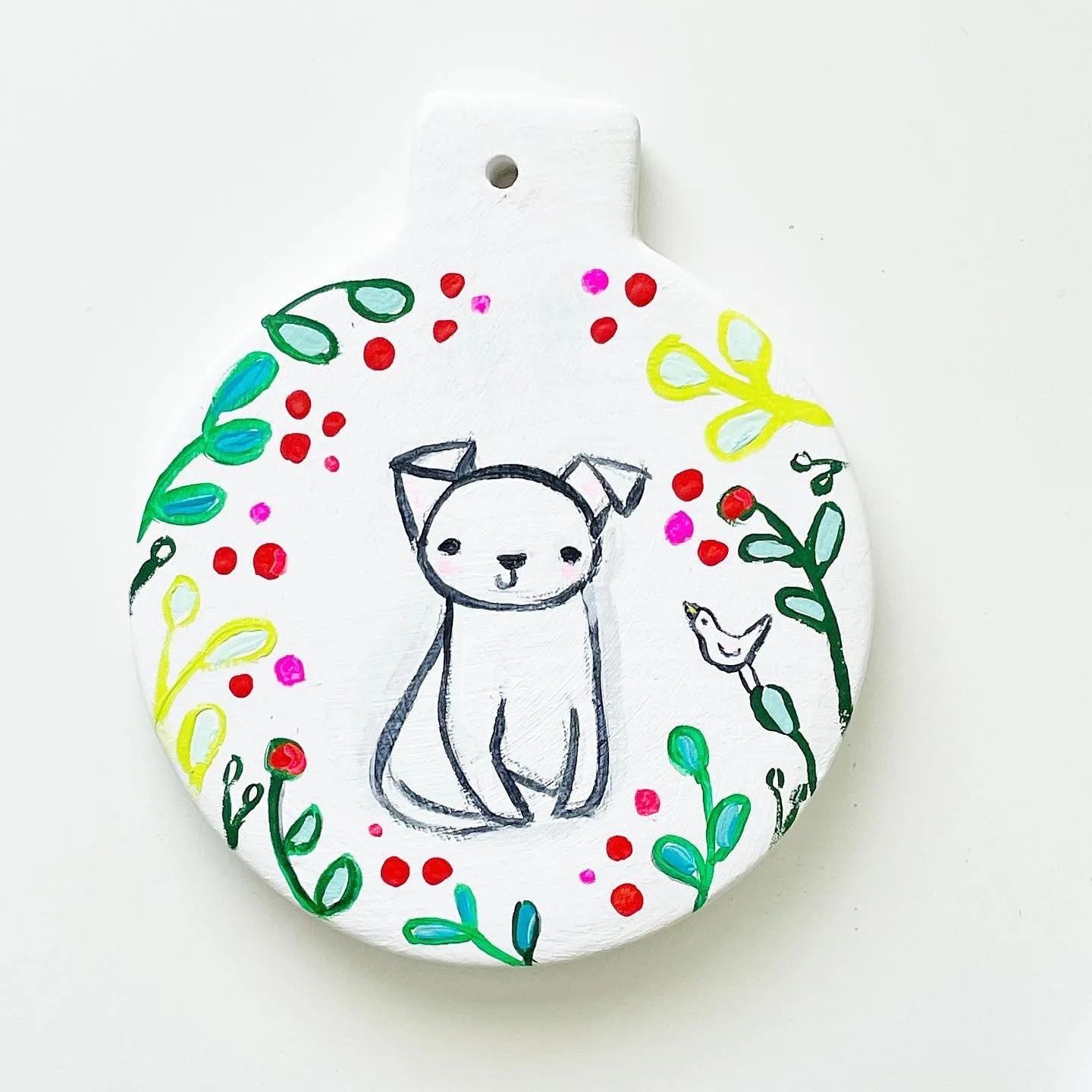 Merry Pepita Ornament