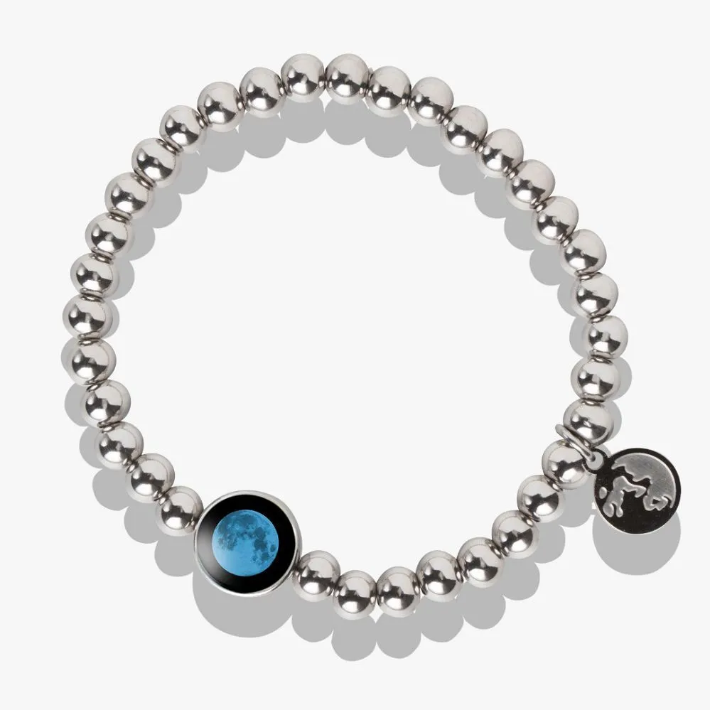 MG0038-Beaded Bracelet : Stainless