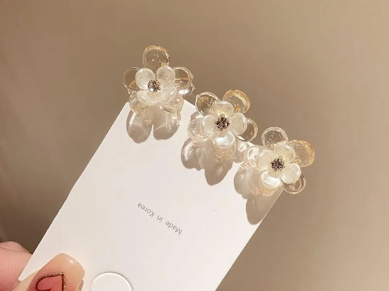 Mini Flower Hair Clips