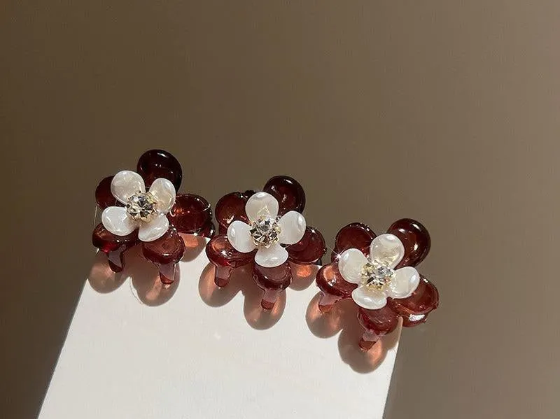 Mini Flower Hair Clips