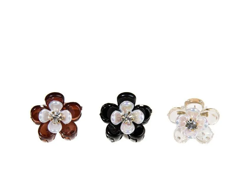 Mini Flower Hair Clips