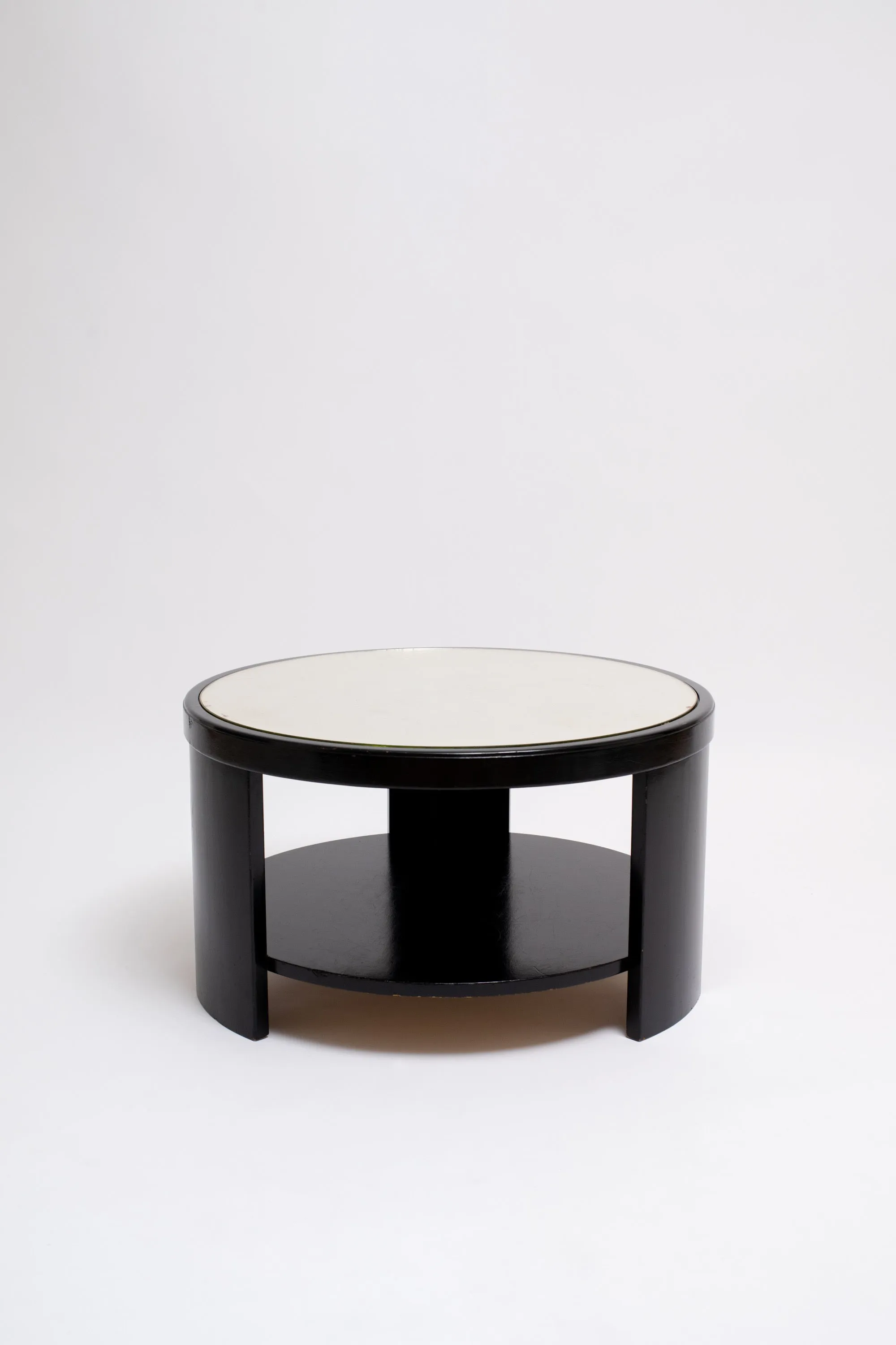 MIRROR TOP TABLE, C. 1930