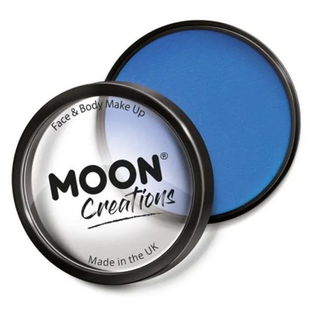 Moon Creations Pro Face Paint Cake Pot, Sky Blue