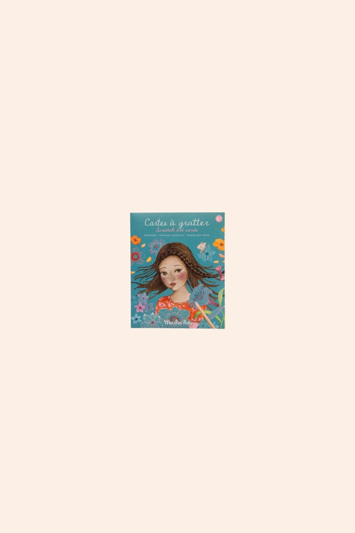 Moulin Roty - Scratch Art Cards-Les Rosalies