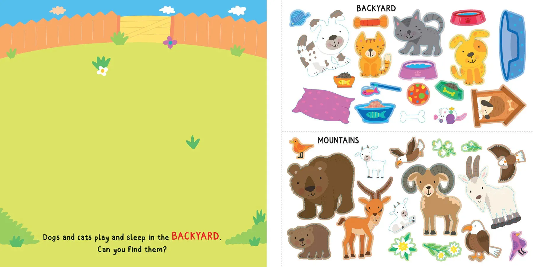 My First Sticker Book -- Animals