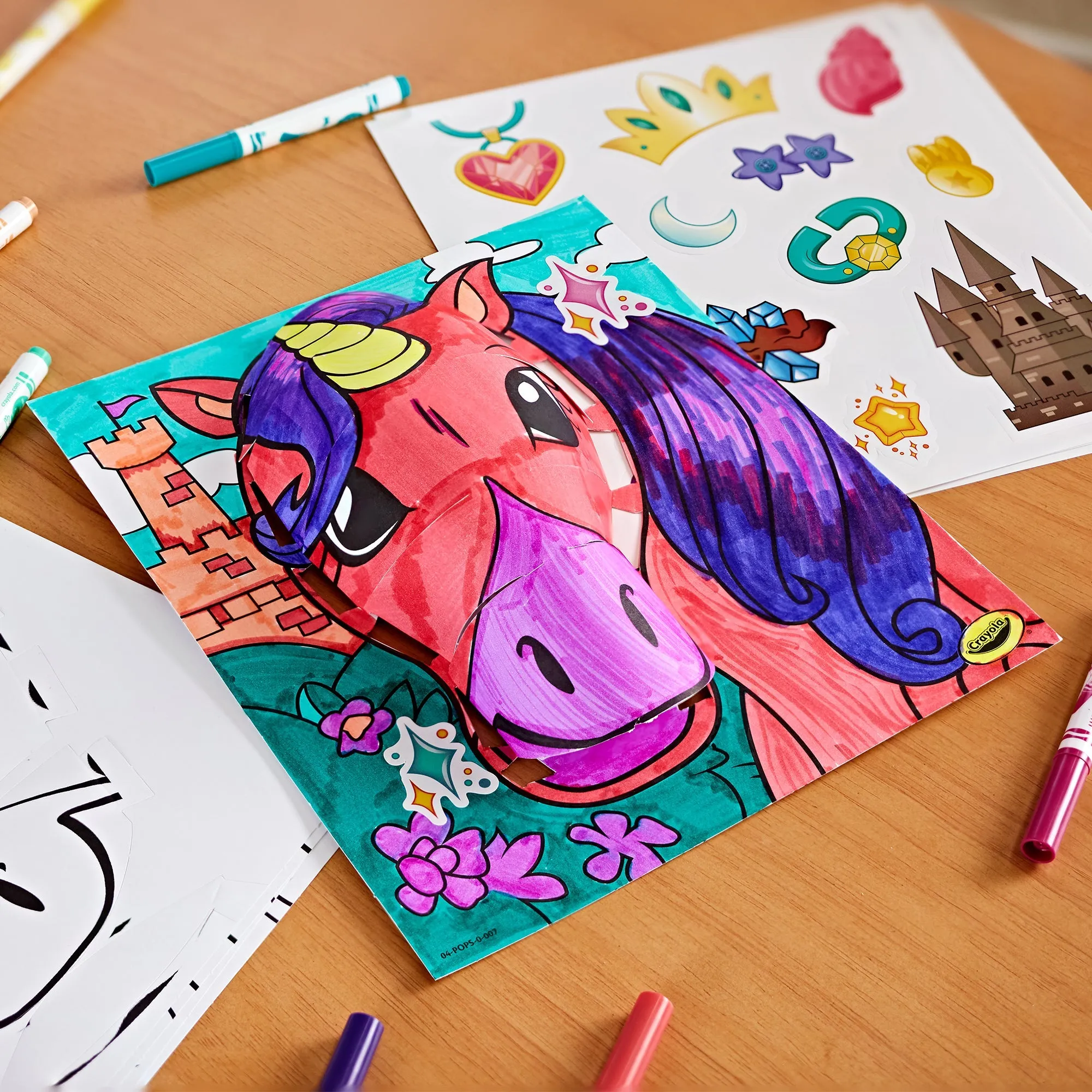 Mystical, POPs Colour & Activity Box Kit