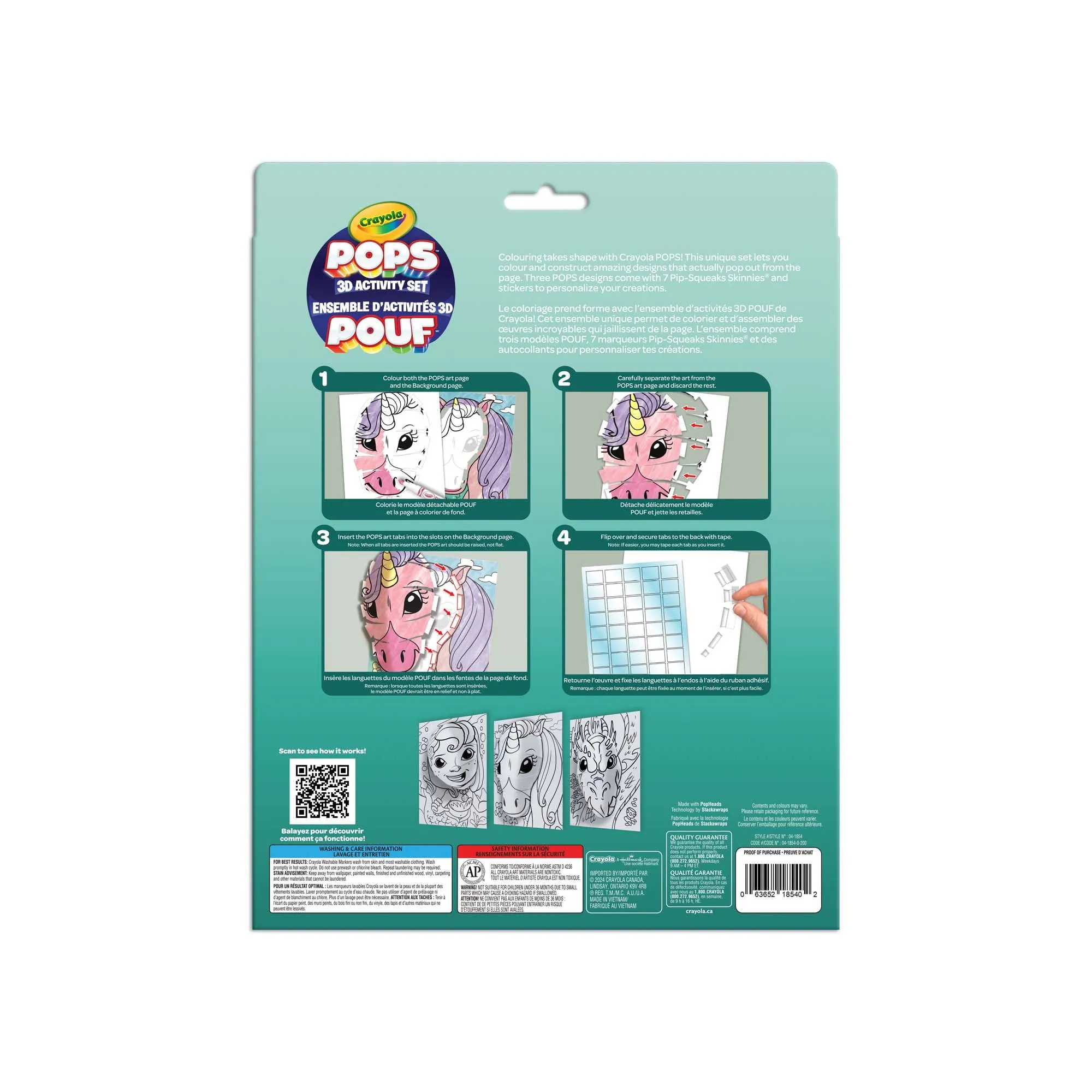 Mystical, POPs Colour & Activity Box Kit