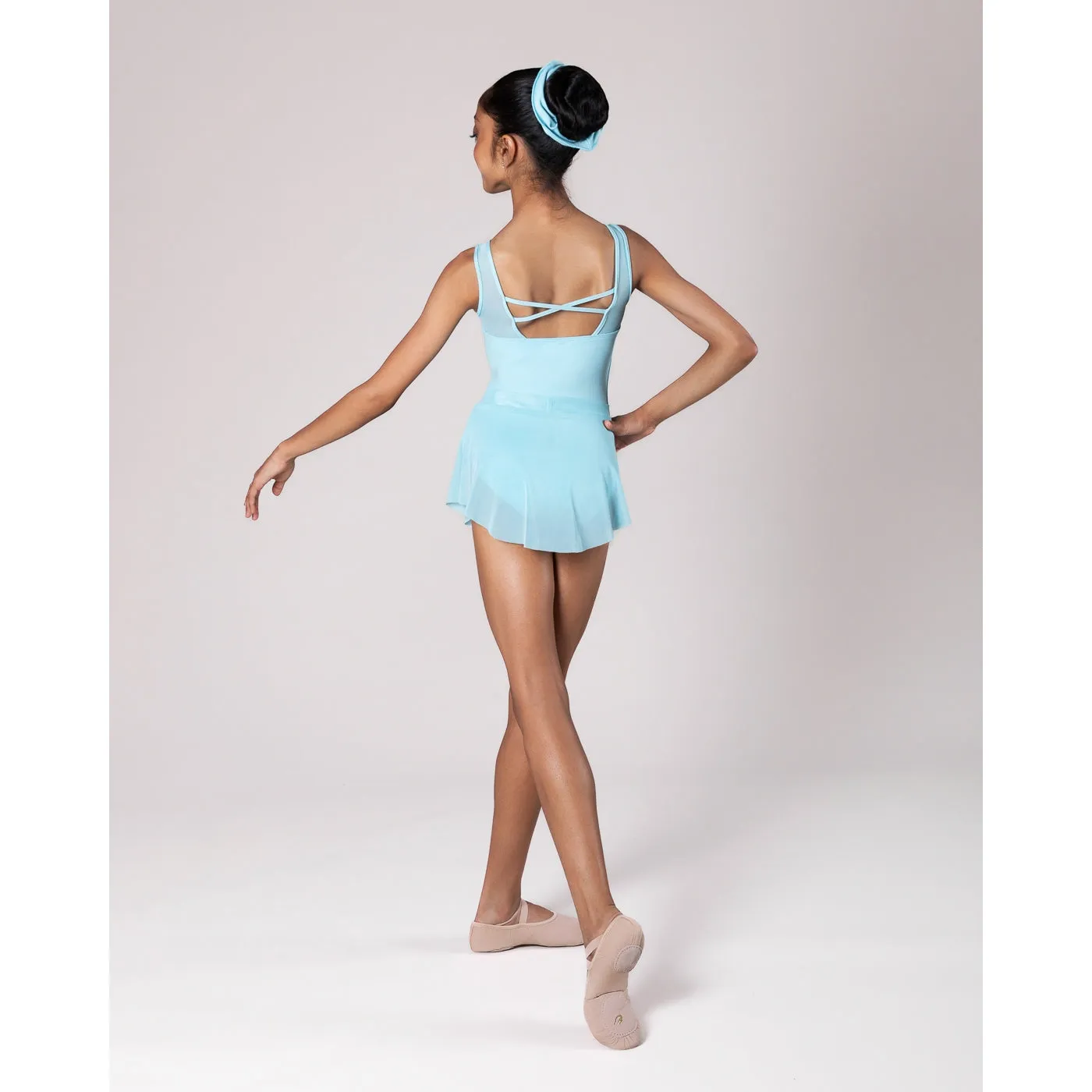 Natalia Mesh Skirt - Mystique Mint