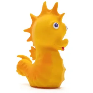 Natural Rubber Toy - Kelsie the Seahorse with Squeaker
