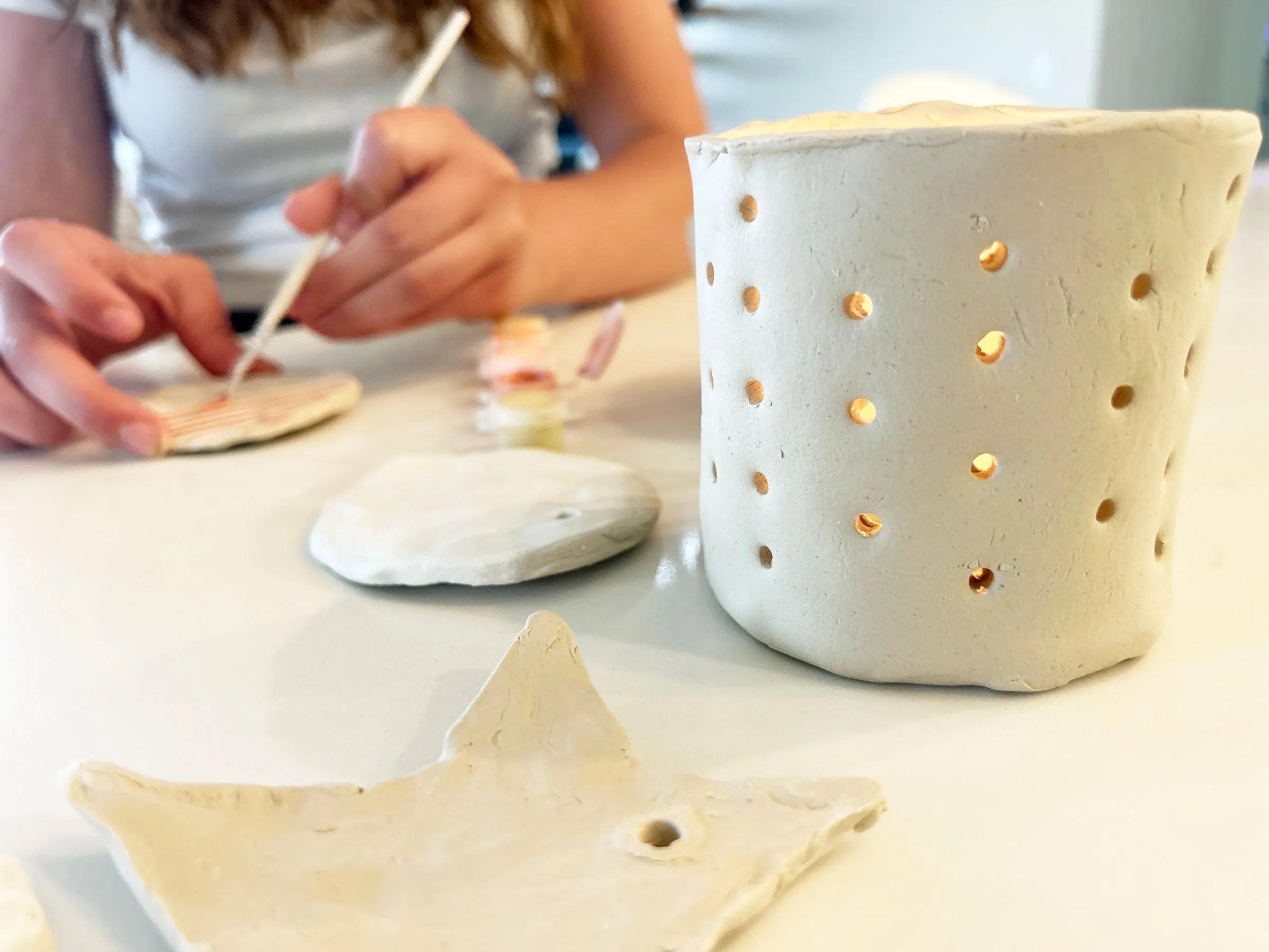 NEW! Holiday Luminaries Clay Date Activity Kit (Clay Kit For Two) by Breathe People