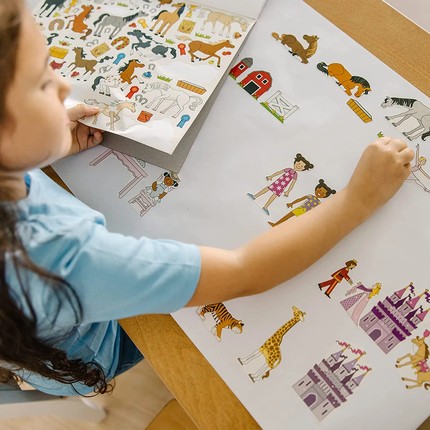 New Melissa & Doug Sticker Collection Book: Princesses, Tea Party, Animals, and More - 500  Stickers