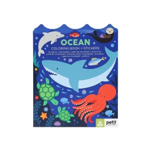 Ocean Coloring Book   Stickers