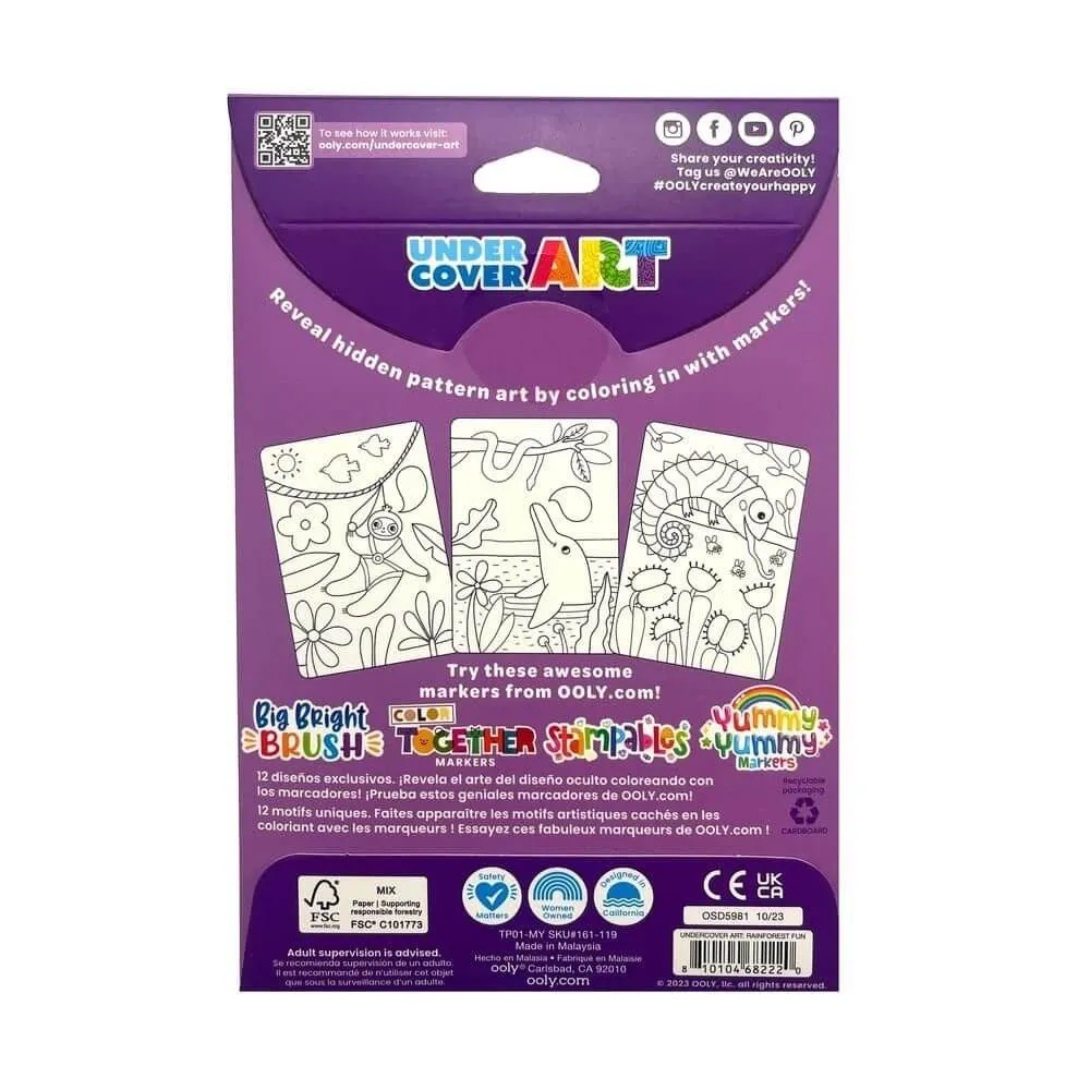 Ooly Undercover Art – Rainforest