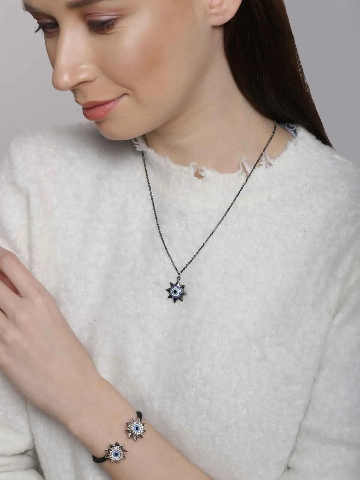 Outhouse   -   Eye Promise Eye Promise Talismanic Trinity Bracelet