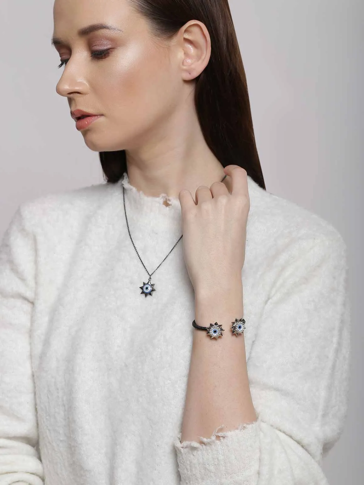 Outhouse   -   Eye Promise Eye Promise Talismanic Trinity Bracelet
