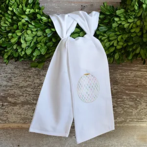 Pastel Egg Wreath Sash