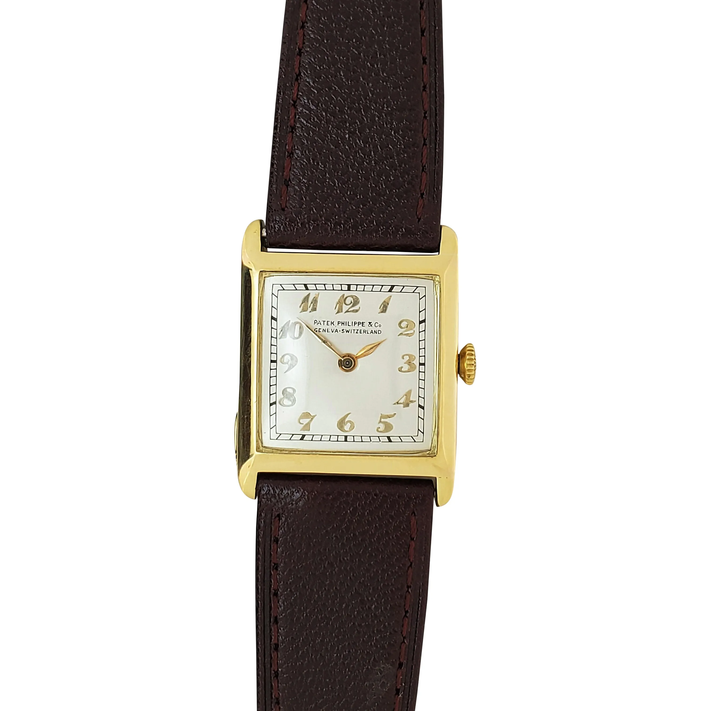 Patek Philippe Anitque Vintage Early Art Deco Watch With Breguet Dial Circa 1912