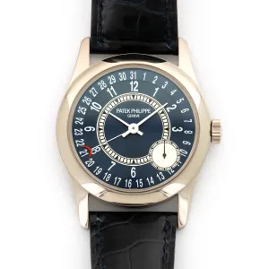 Patek Philippe White Gold Calatrava Automatic Watch Ref. 6000