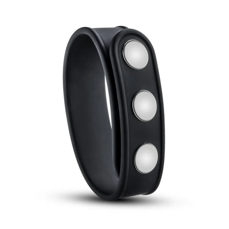 Performance - Vs5 - Silicone 3 - Snap  Strap - Black