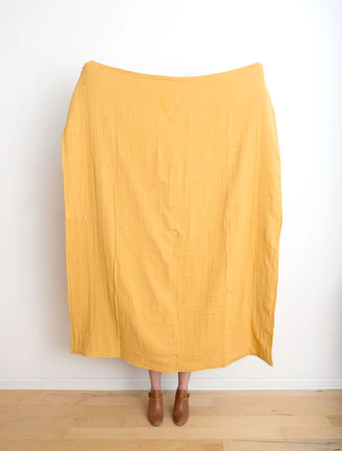 Pigment Throw - Golden Mustard