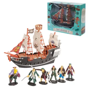 Pirate Ship Set with Pirate Figures