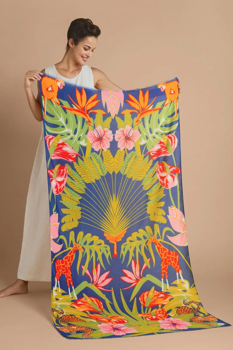 Powder Deco Jungle Scarf