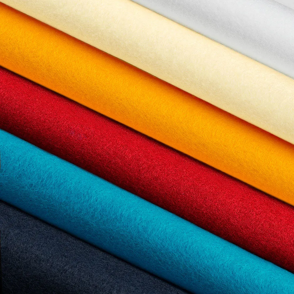 Premium Wool Blend Craft Felt Sheets - Value Packs