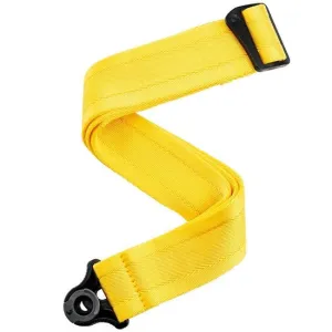 *Promo* D'Addario Auto Lock Nylon Guitar Strap - Mellow Yellow