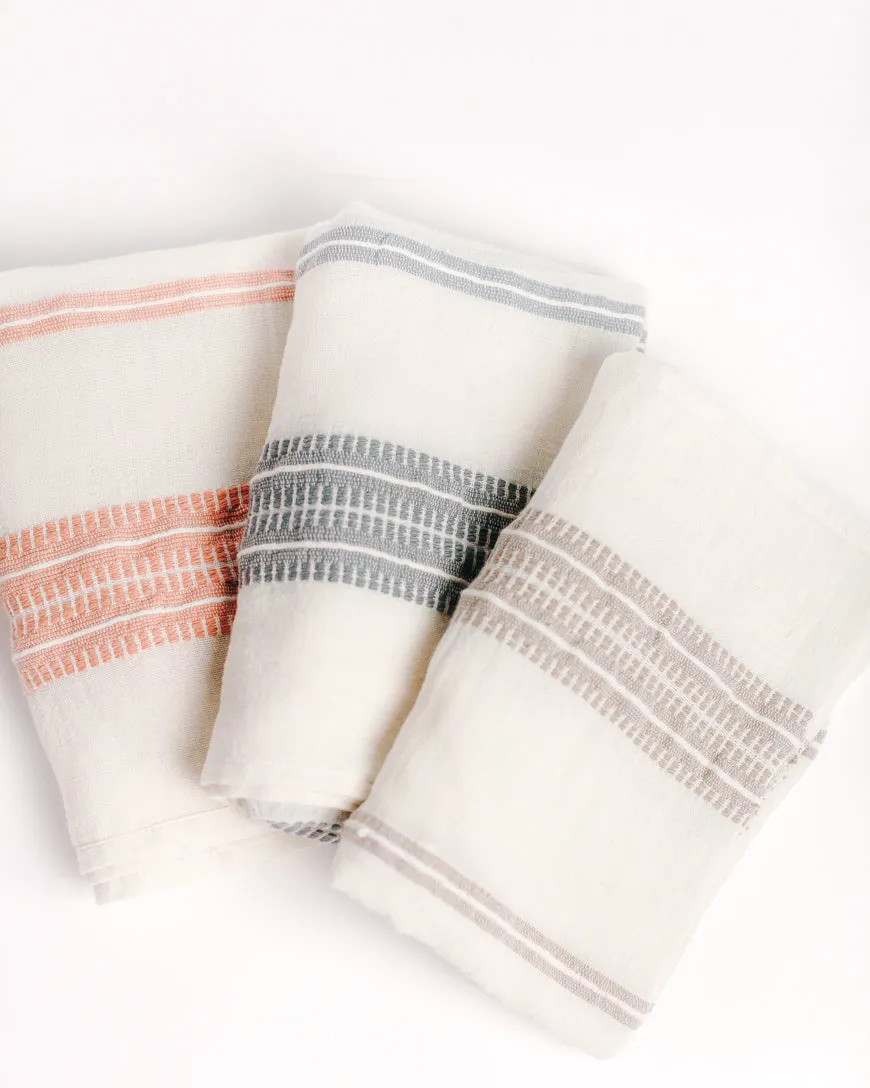 Pure Elegance: Handwoven Cotton Baby Swaddle