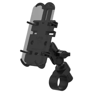 RAM® Quick-Grip™ Phone Mount with RAM® Tough-Strap™ Handlebar Base (RAP-B-460-A-PD3U)