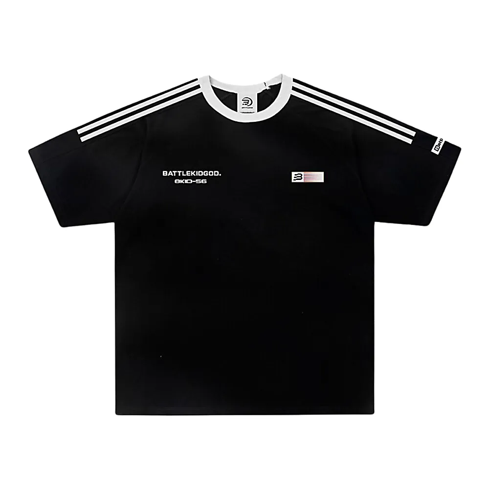 Retro Simple Raglan T-shirt