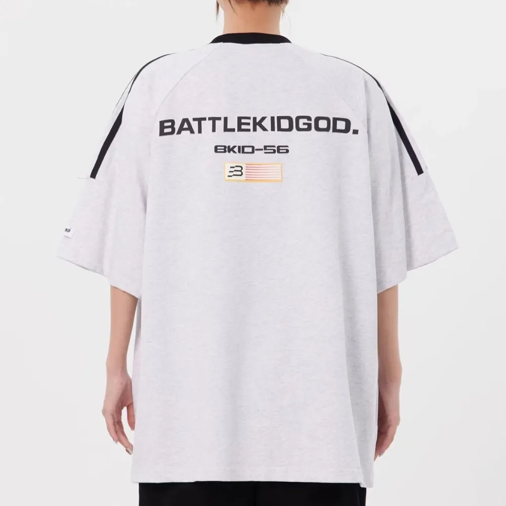 Retro Simple Raglan T-shirt
