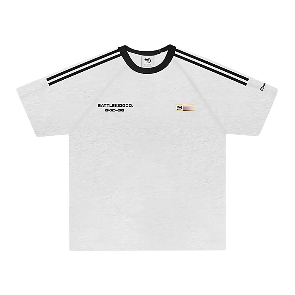 Retro Simple Raglan T-shirt