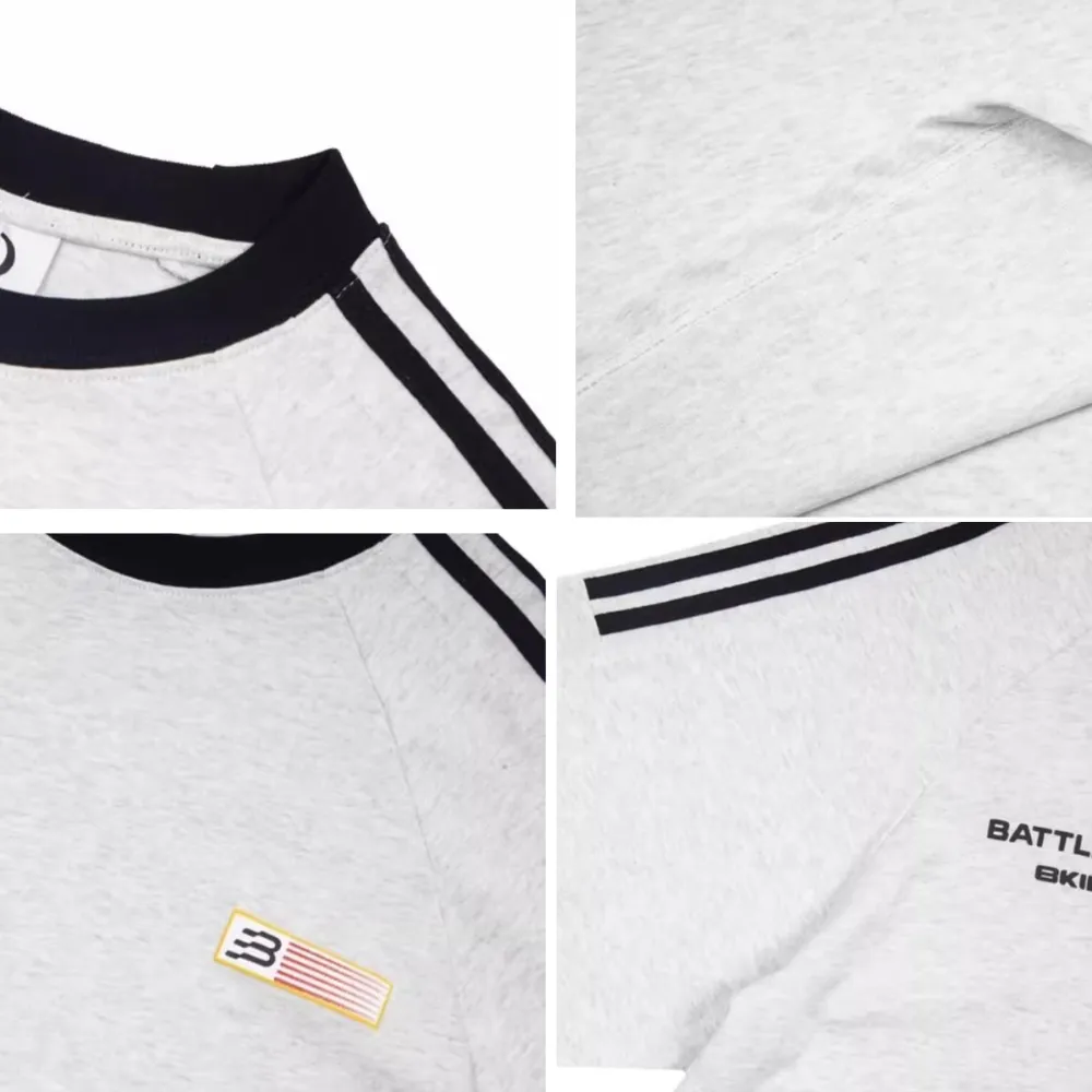 Retro Simple Raglan T-shirt