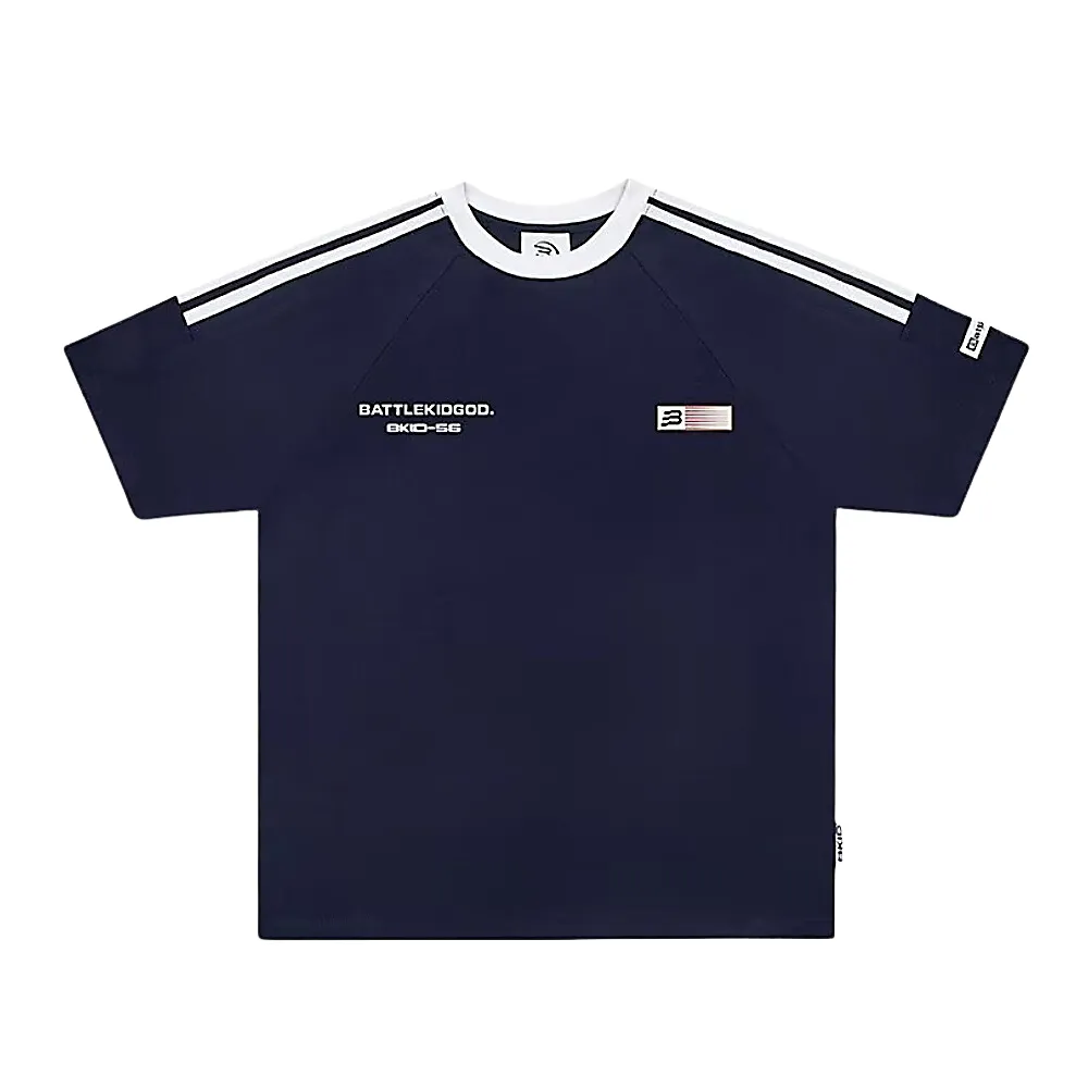 Retro Simple Raglan T-shirt