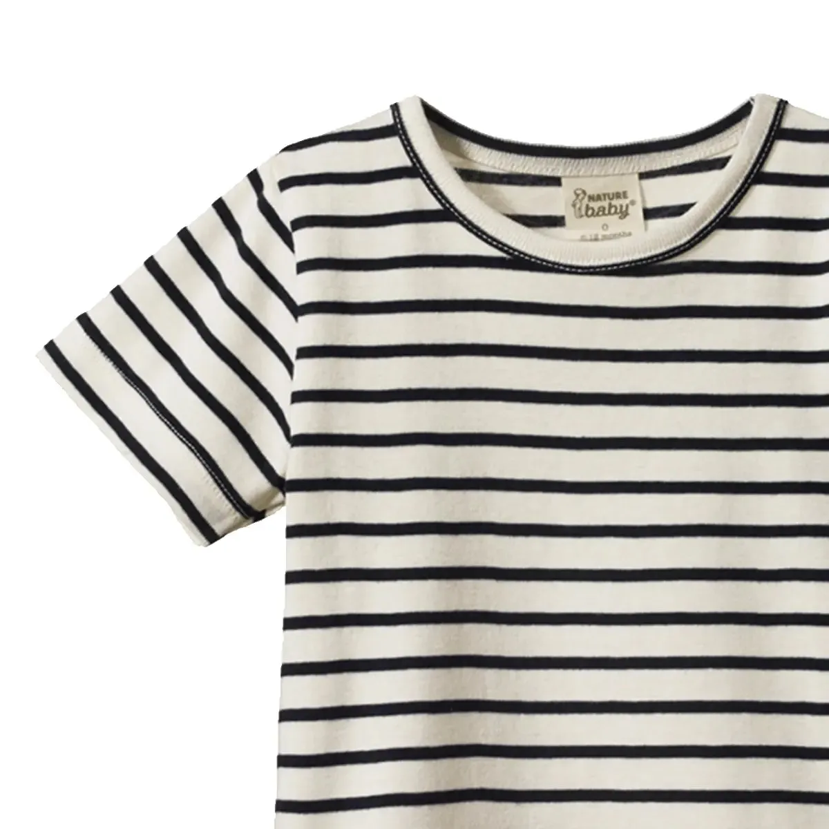 River Tee - Navy Sailor Stripe