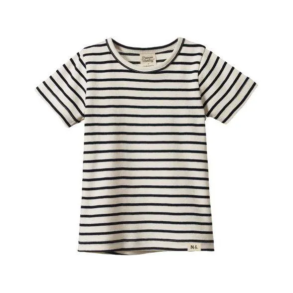 River Tee - Navy Sailor Stripe