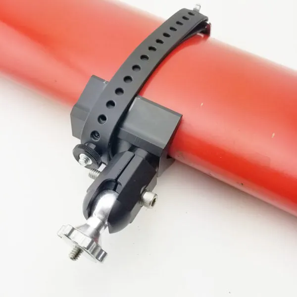 Rock Steady Strut/Skid Standard Threaded Ball Mount w/ Poly UV Strap