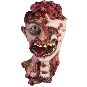 Rotted Zombie Head Prop