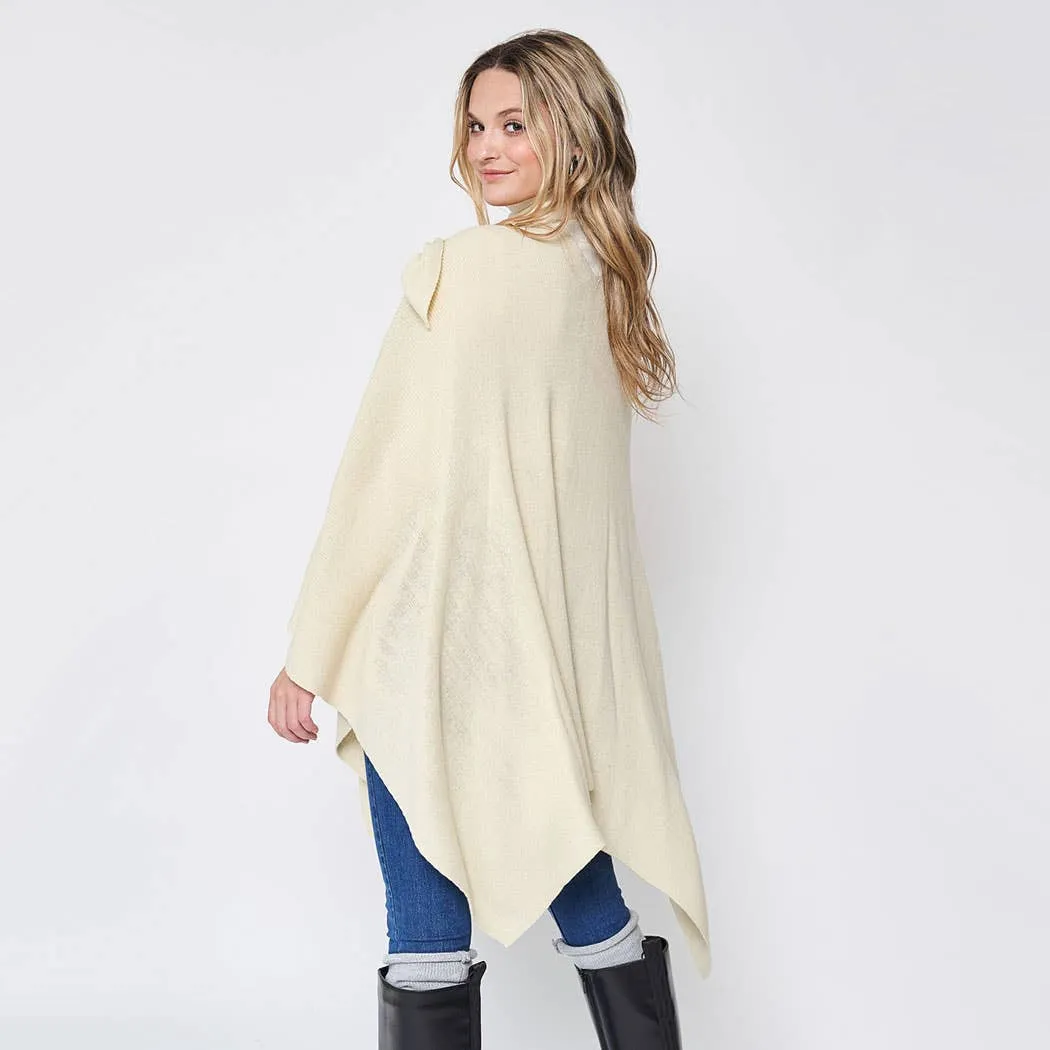 Ruana w/ Shoulder Strap, Ivy