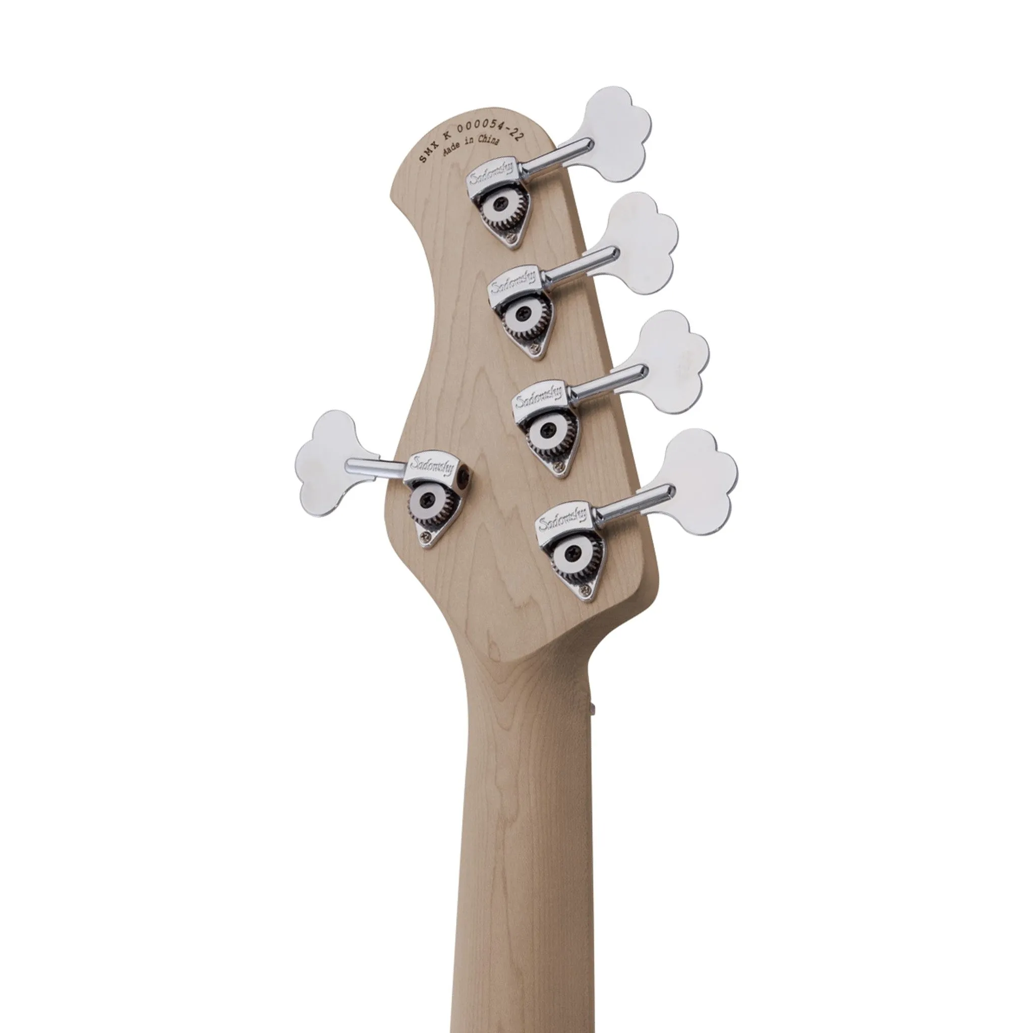 Sadowsky MetroExpress 21-fret Vintage JJ 5-String Bass Guitar, Maple FB, Black High Polish