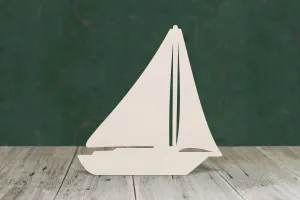 Sailing Boat 1 wooden craft cut out - plywood