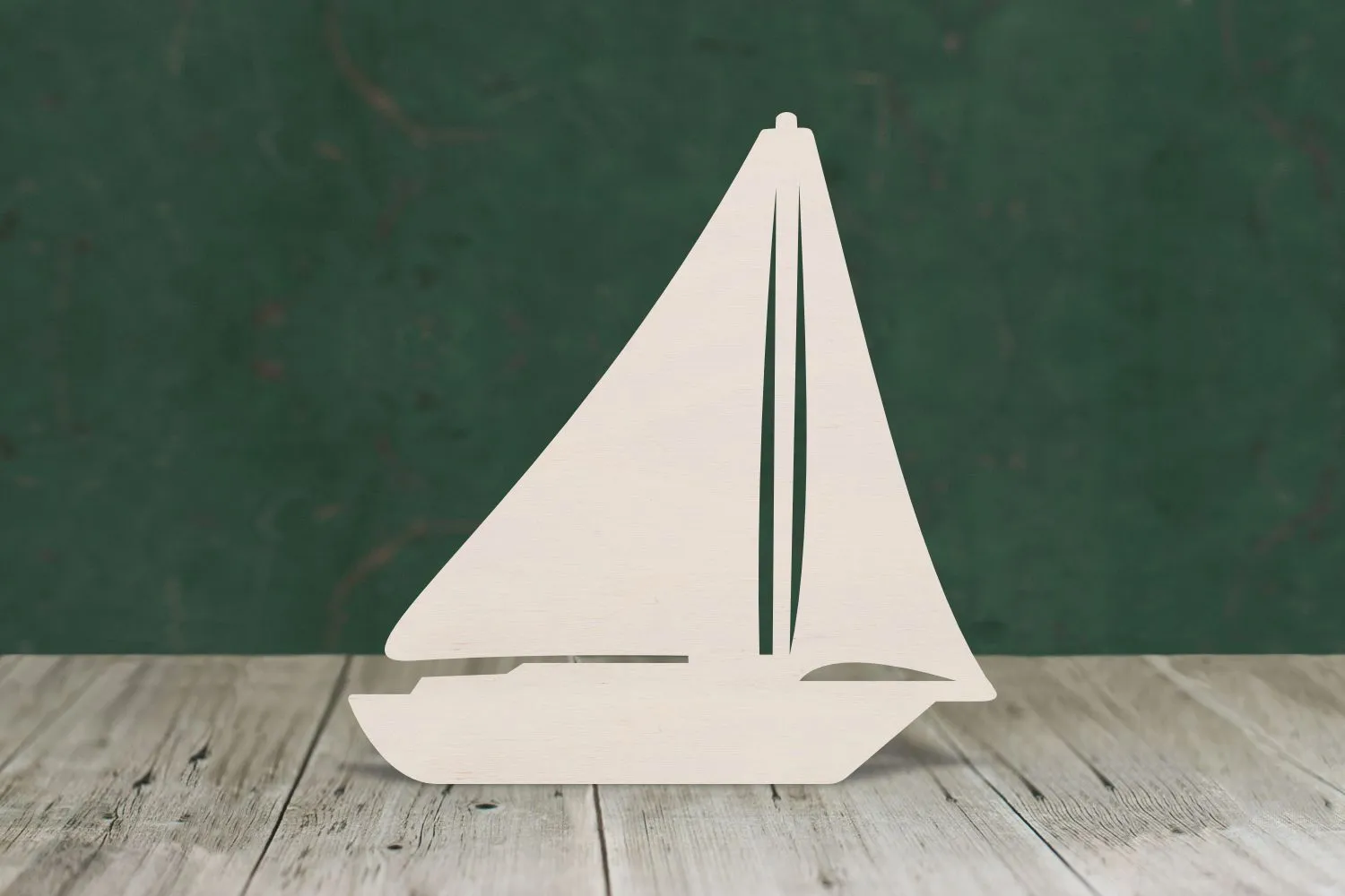 Sailing Boat 1 wooden craft cut out - plywood