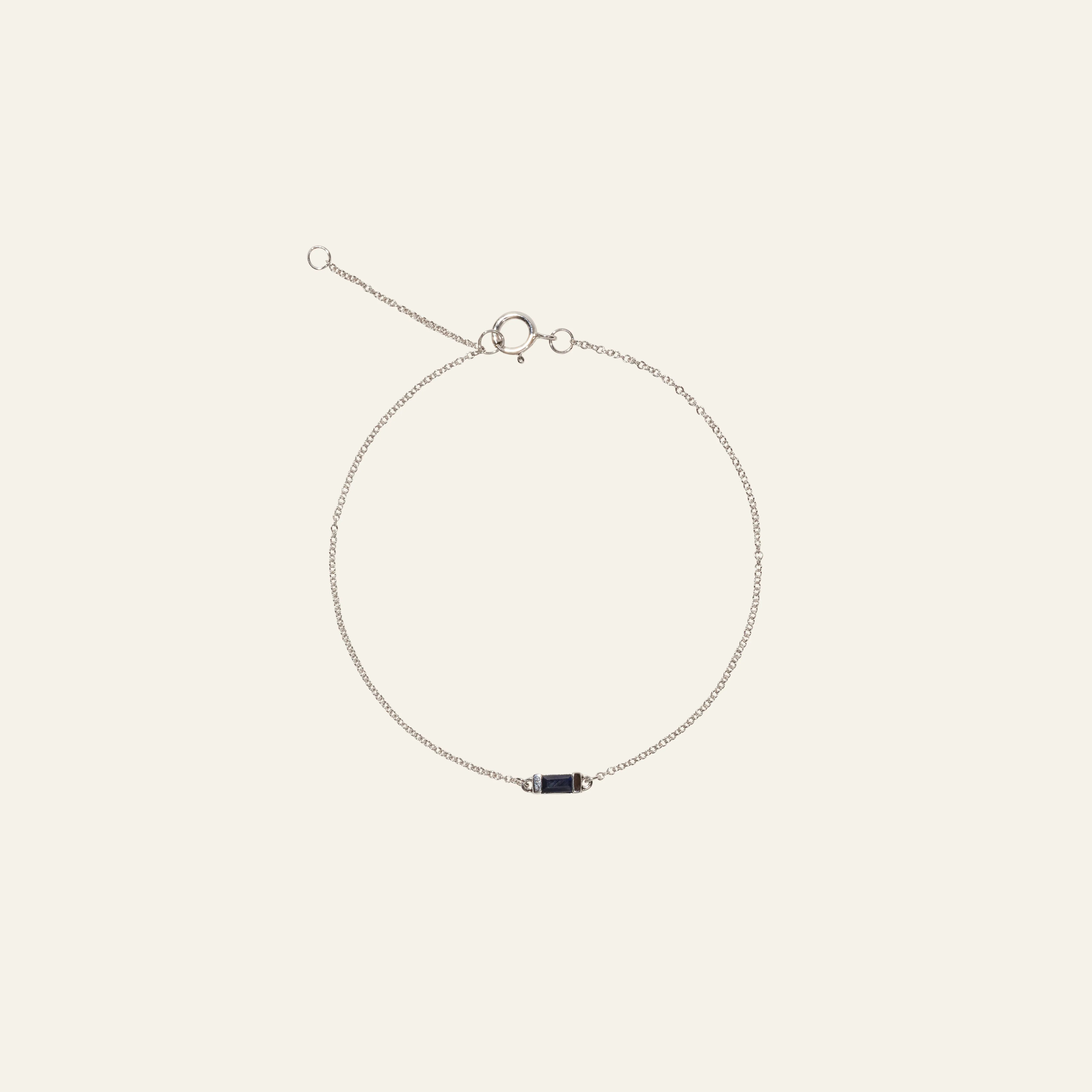 Sapphire Baguette Bracelet