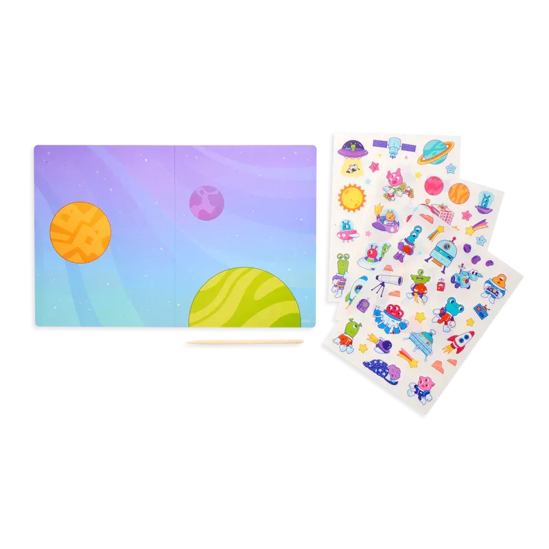 Set the Scene Transfer Stickers Magic - Galaxy Buddies