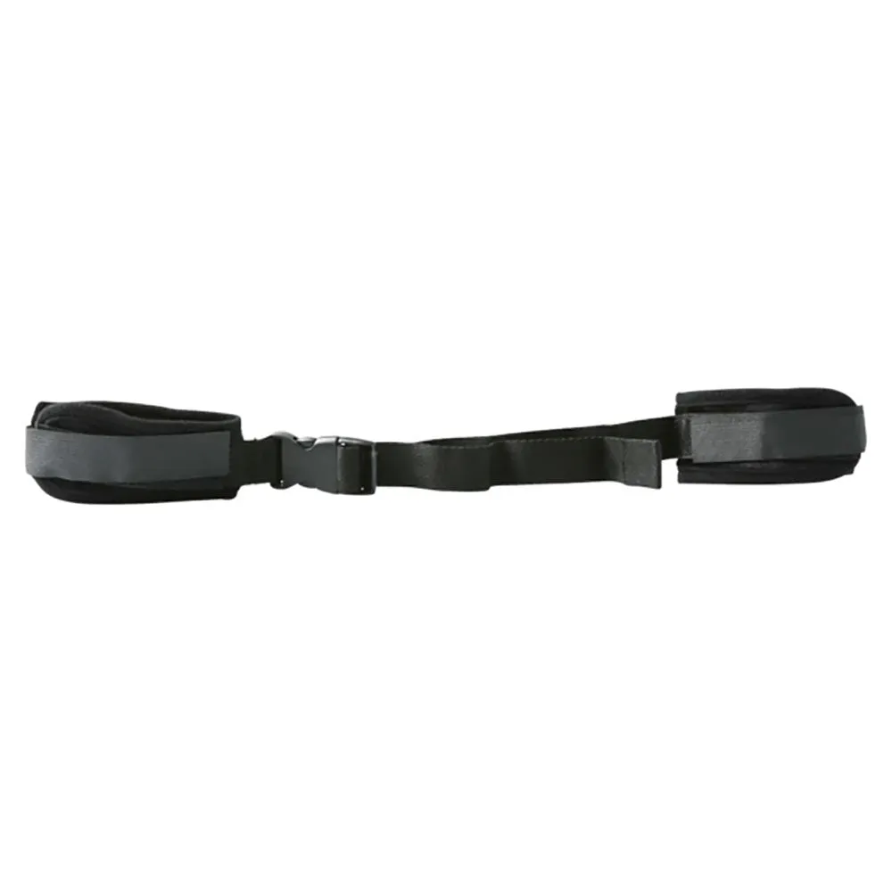 Sex & Mischief Adjustable Handcuffs - Black