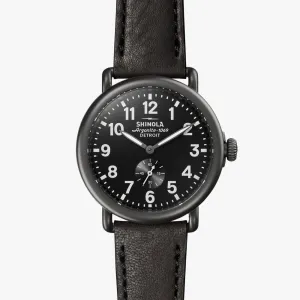 Shinola The Runwell Quartz Black Dial Men's Watch S0120077935