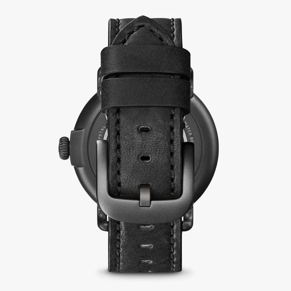 Shinola The Runwell Quartz Black Dial Men's Watch S0120077935