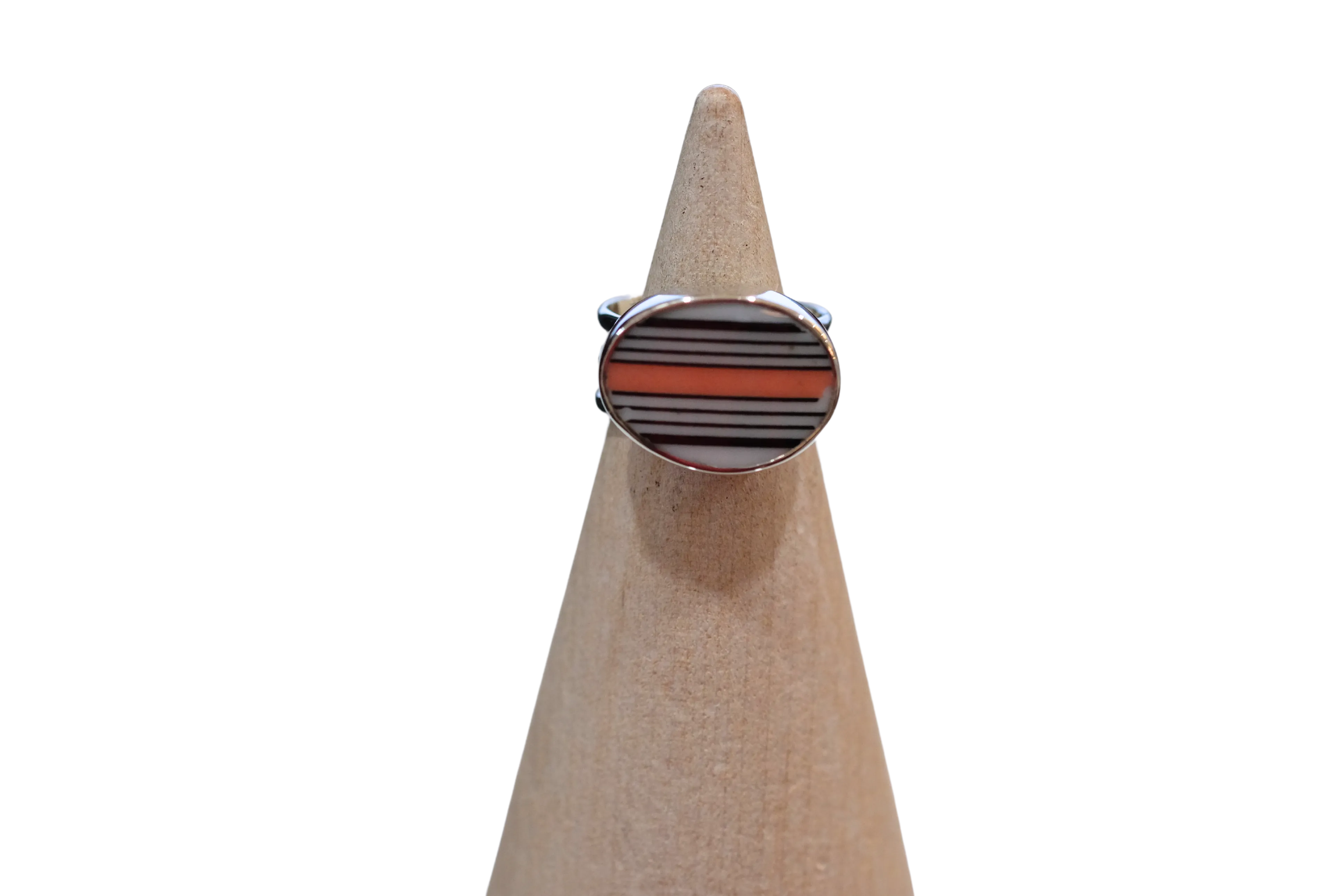 Size 5 Oval Art Deco Ring