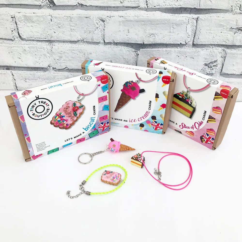 Slice of Cake-Themed Jewellery Craft Kit